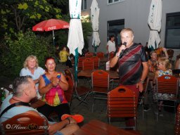 Kurt Leimer und Jo Star in der Cameo-Lounge am 26.07.2024